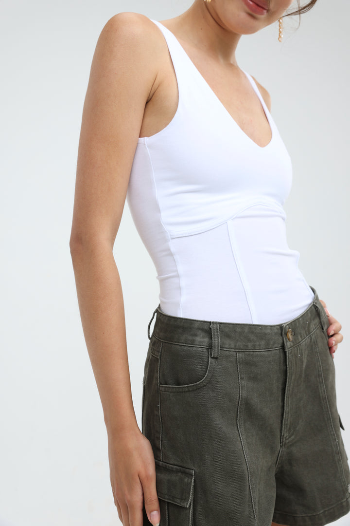 Solstice White Tank