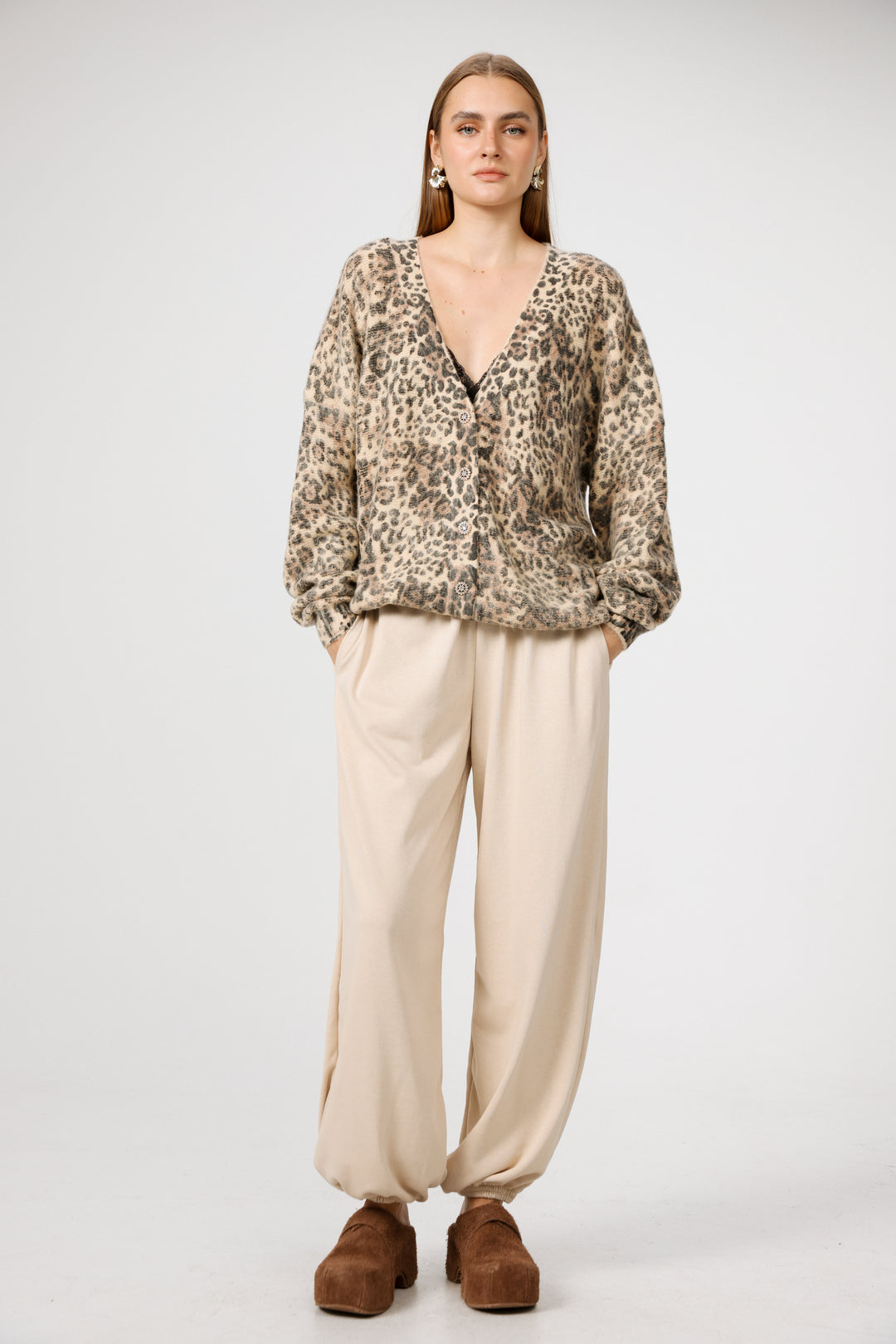 Diary Leopard Cardigan