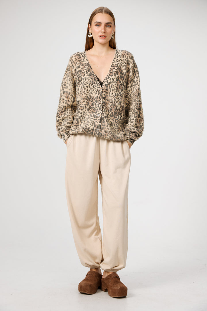 Diary Leopard Cardigan
