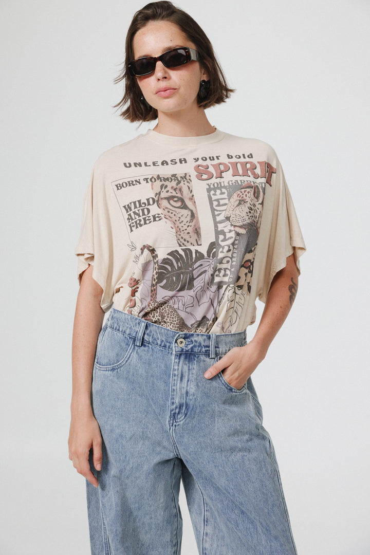 Factor Beige T-Shirt