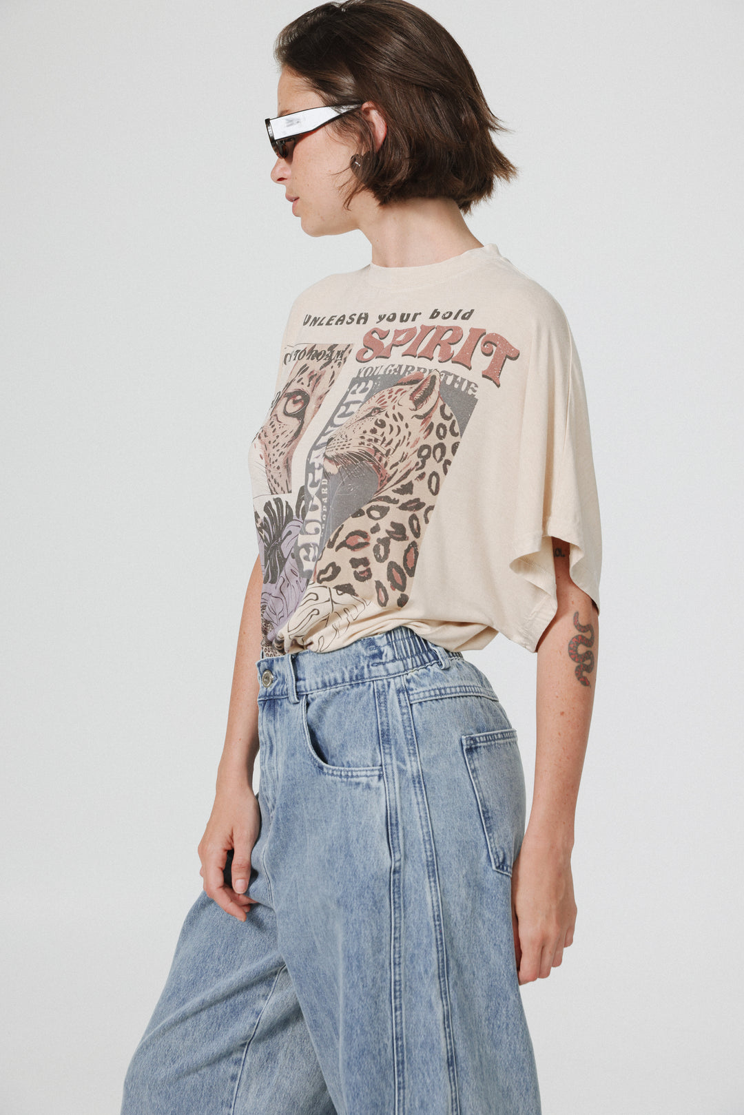 Factor Beige T-Shirt