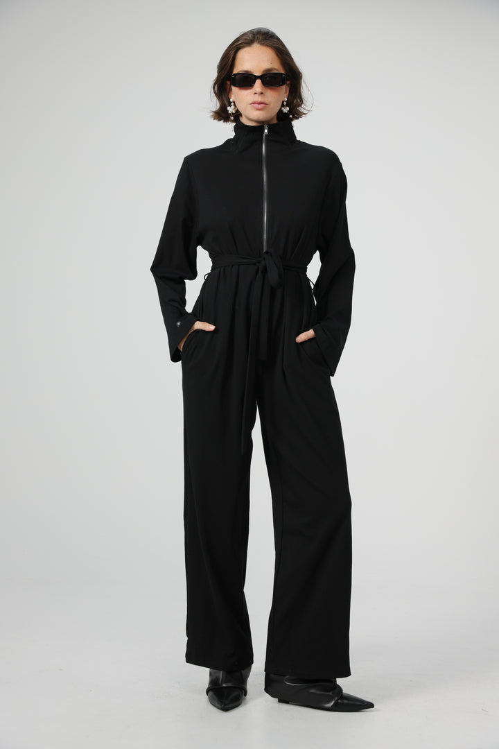 Polo Black Jumpsuit