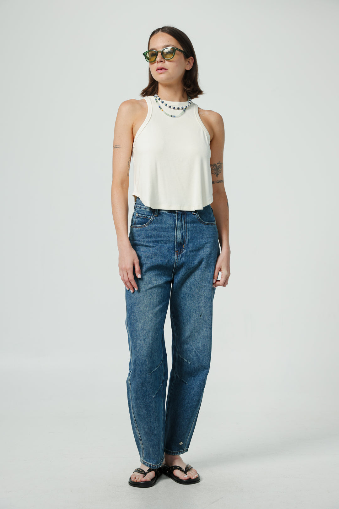 Soho White Tank