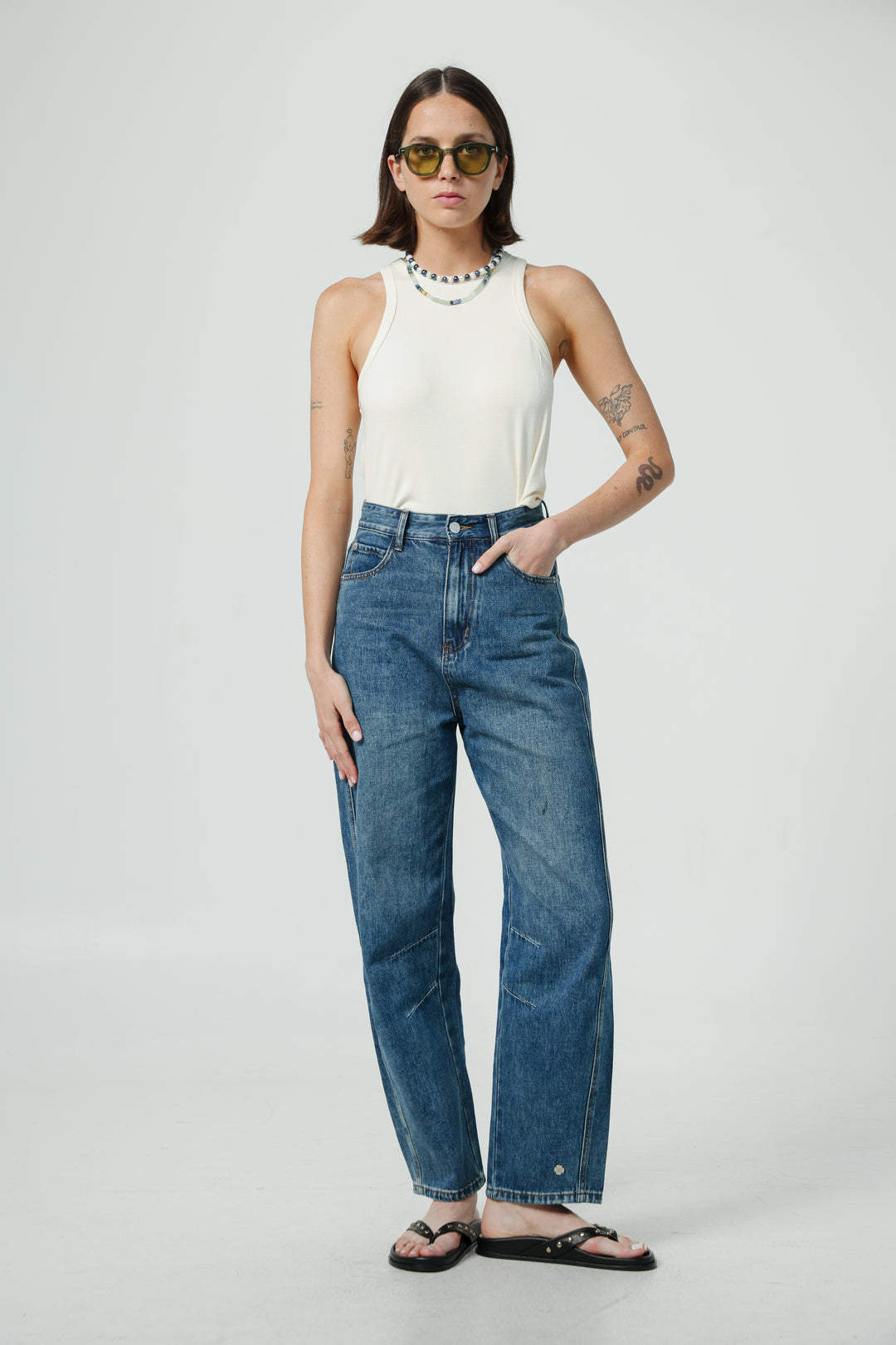 Soho White Tank