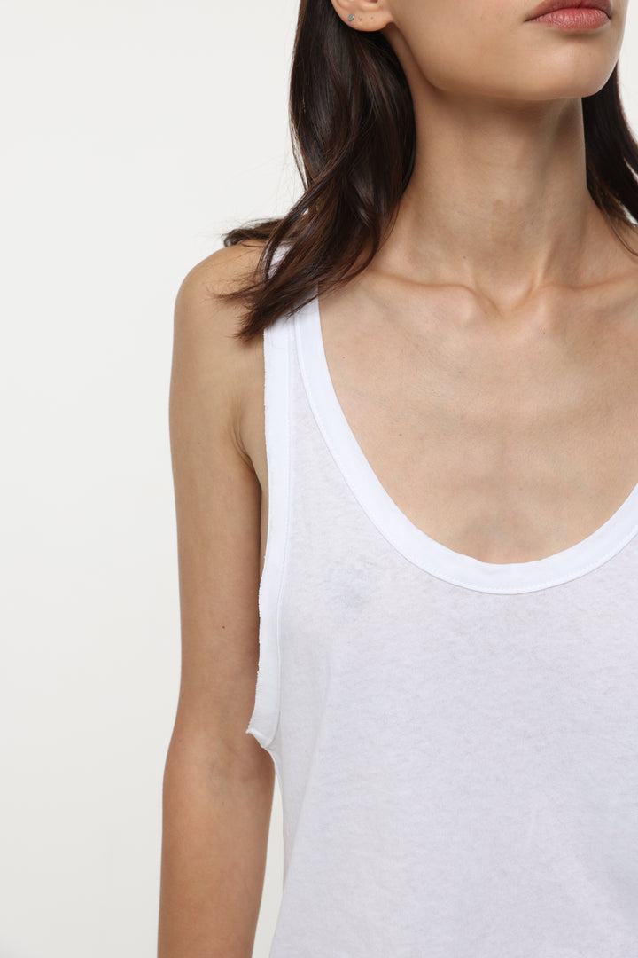 Clean48 White Tank
