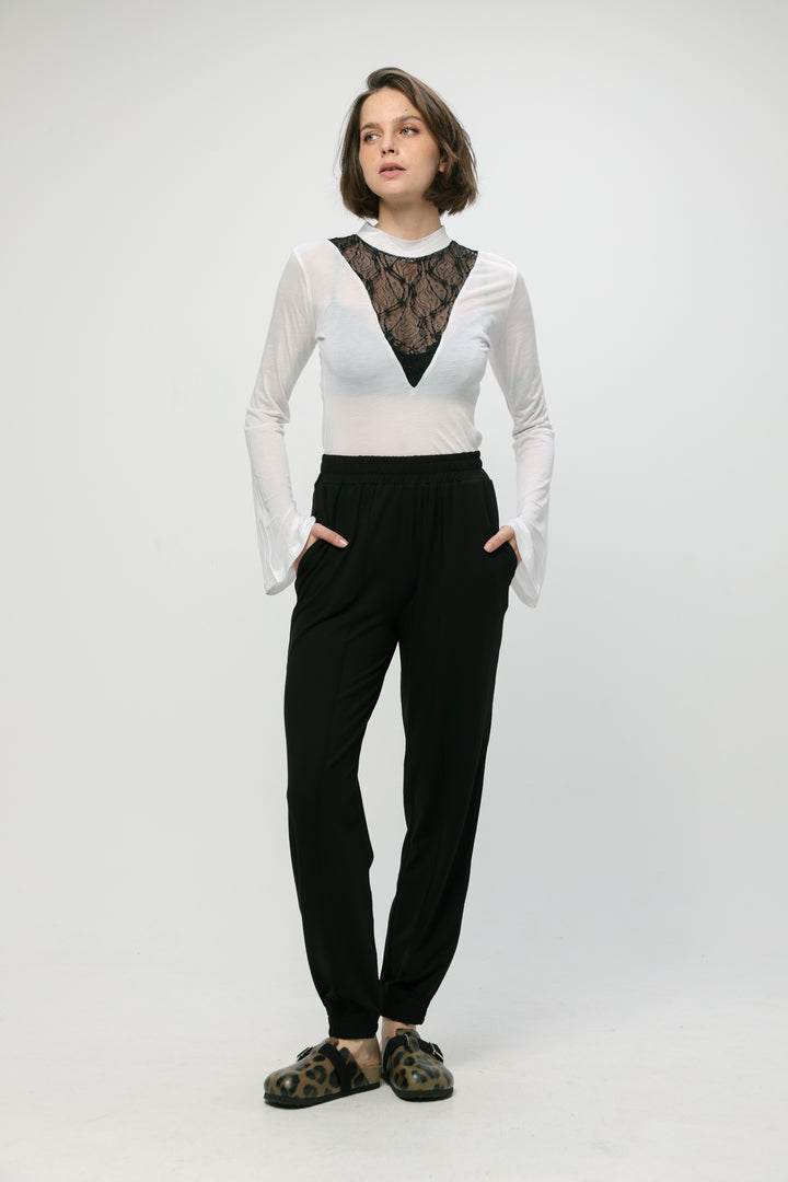 Libat White Mix Shirt