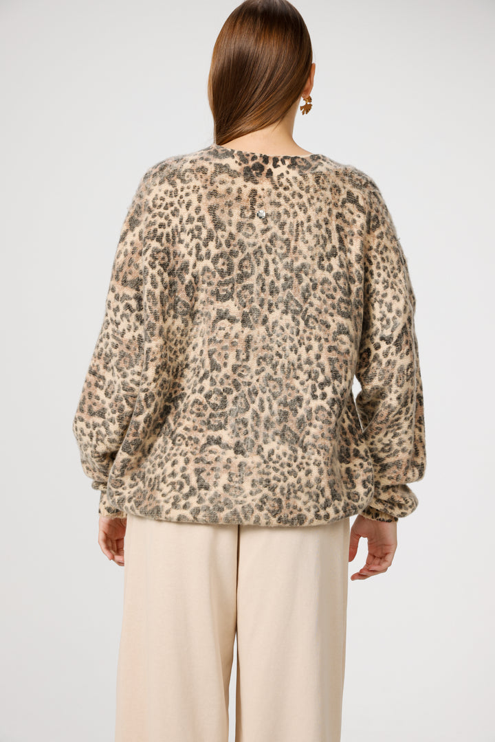 Diary Leopard Cardigan