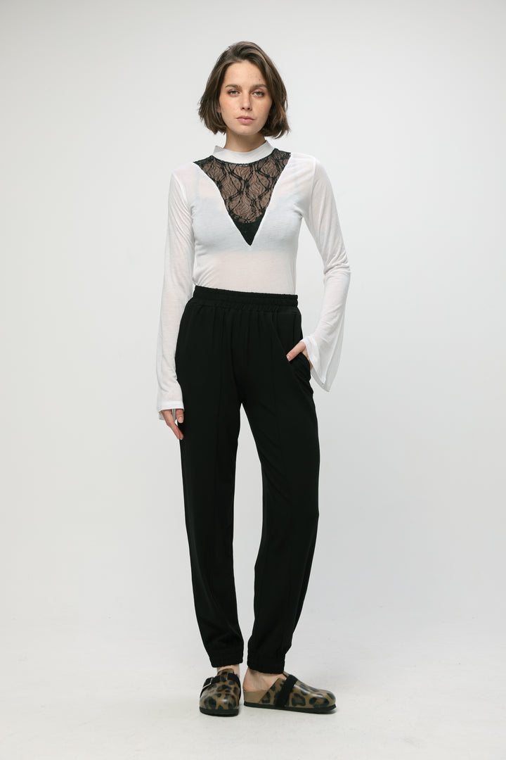 Libat White Mix Shirt