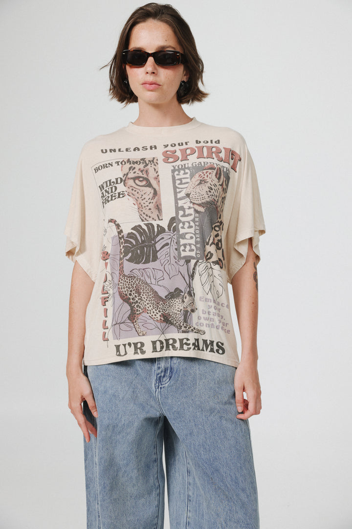 Factor Beige T-Shirt
