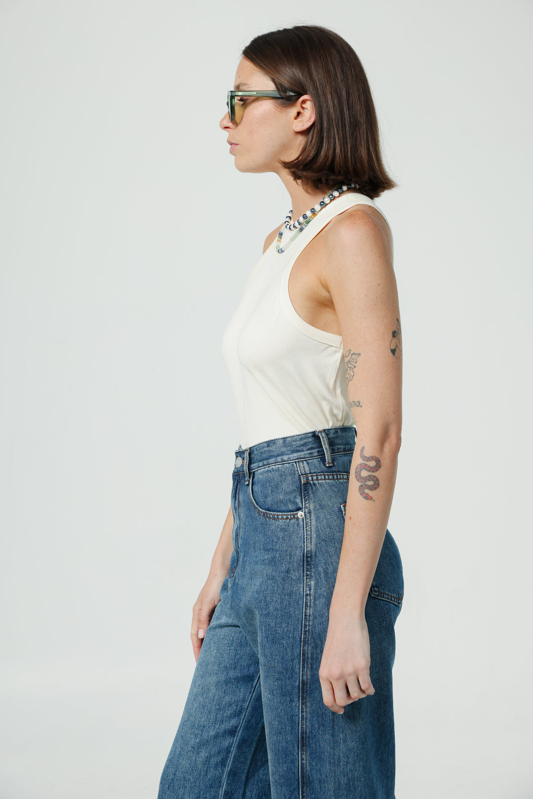 Soho White Tank