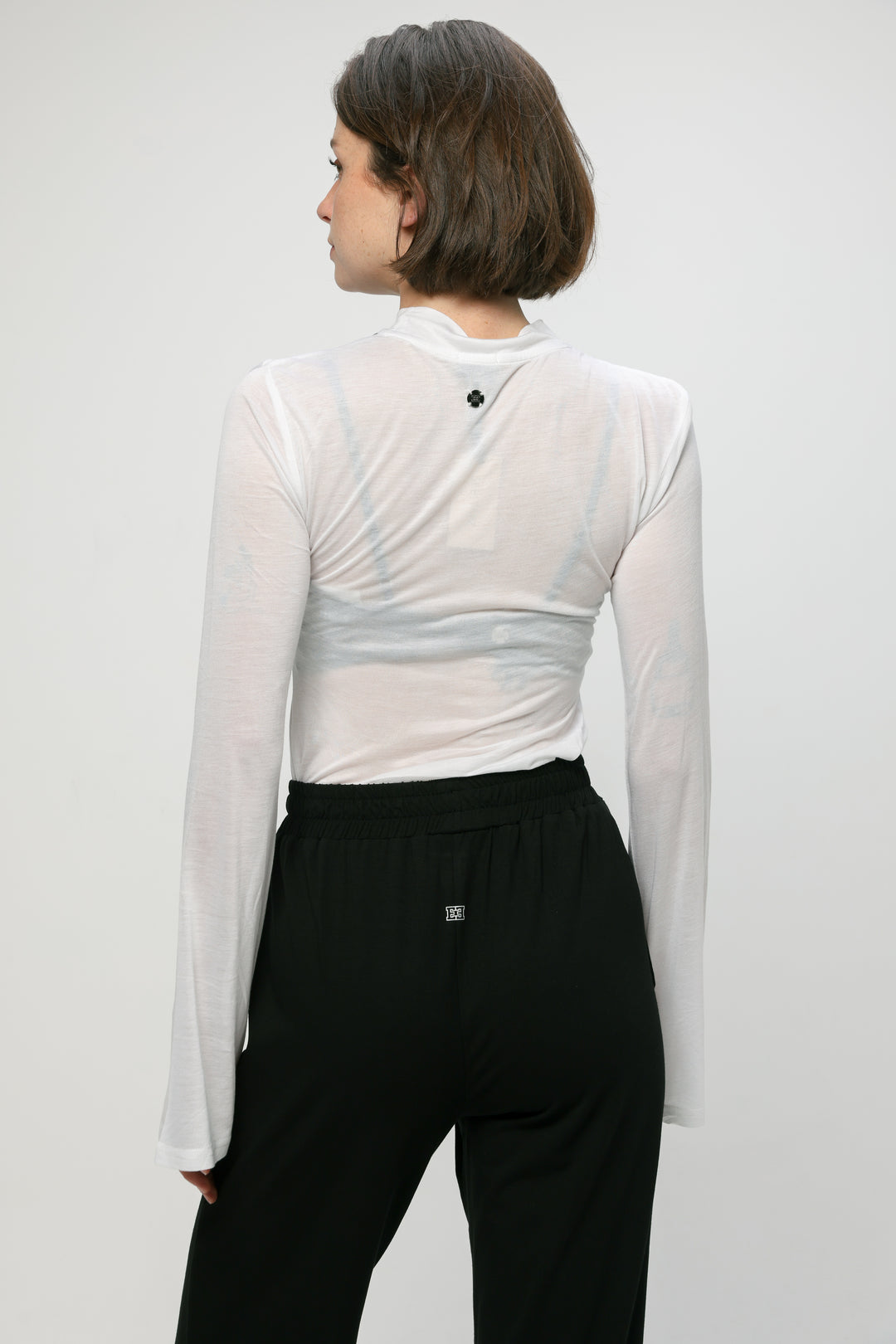 Libat White Mix Shirt