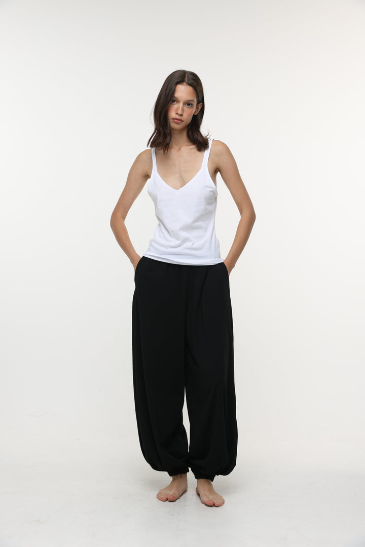 Clean50 Black Balloon Joggers