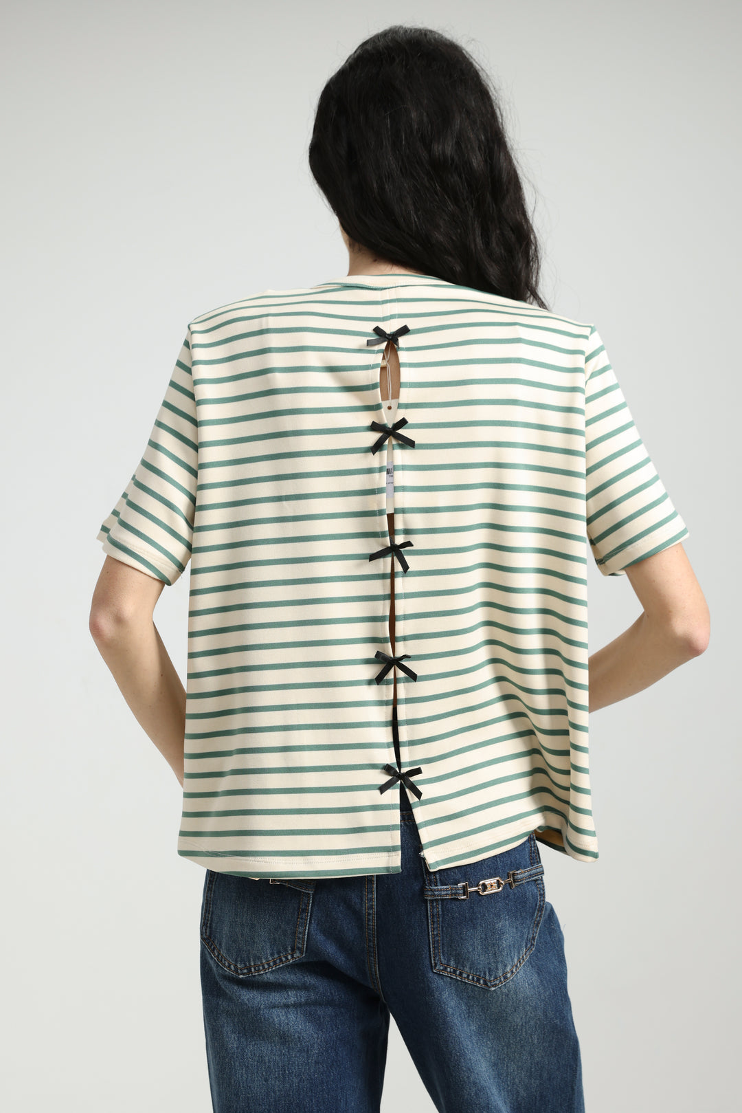 Gifted Green Striped T-Shirt