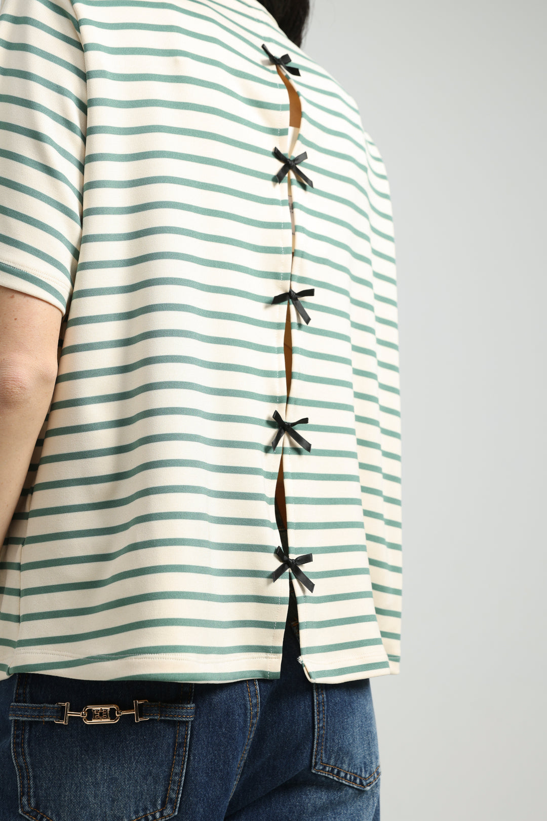 Gifted Green Striped T-Shirt