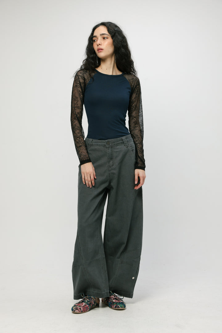 ג'ינס אפור מידה XS Star 123 Grey Denim