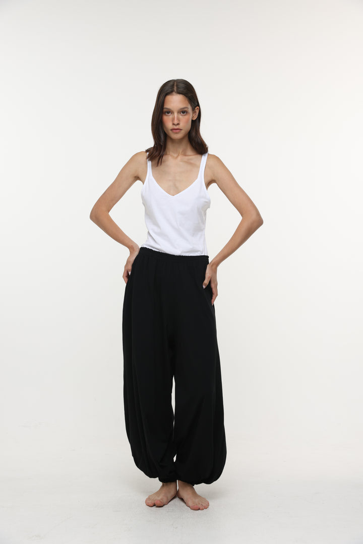 Clean50 Black Balloon Joggers