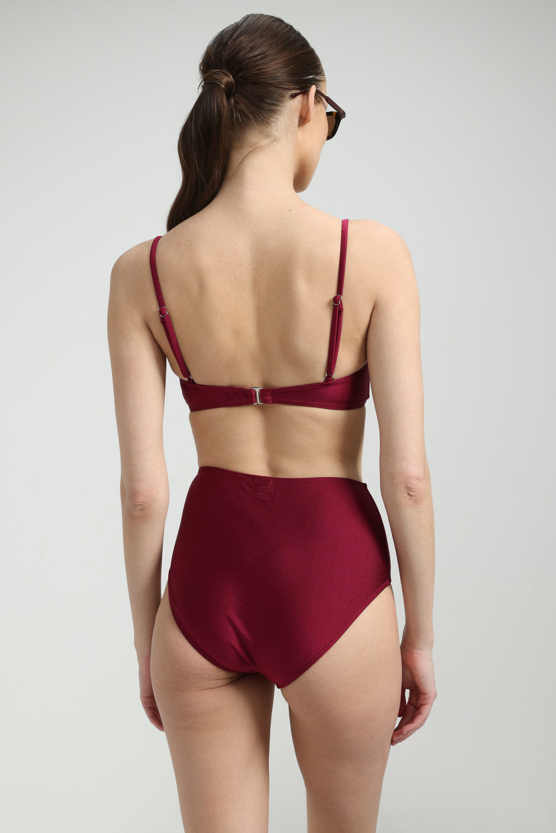 Romanticism Wine Bikini Top