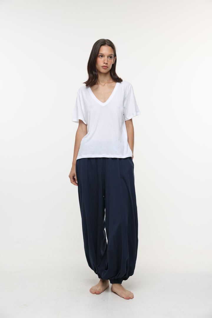 Clean51 White V T-Shirt