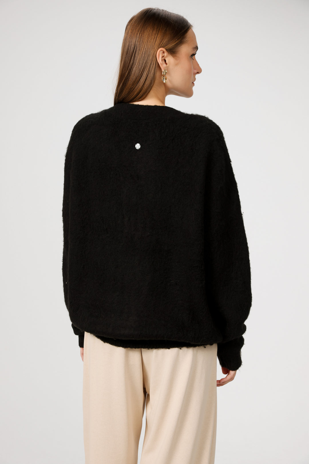 Diary Black Cardigan
