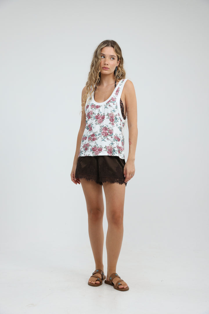 Tropic Roses Tank