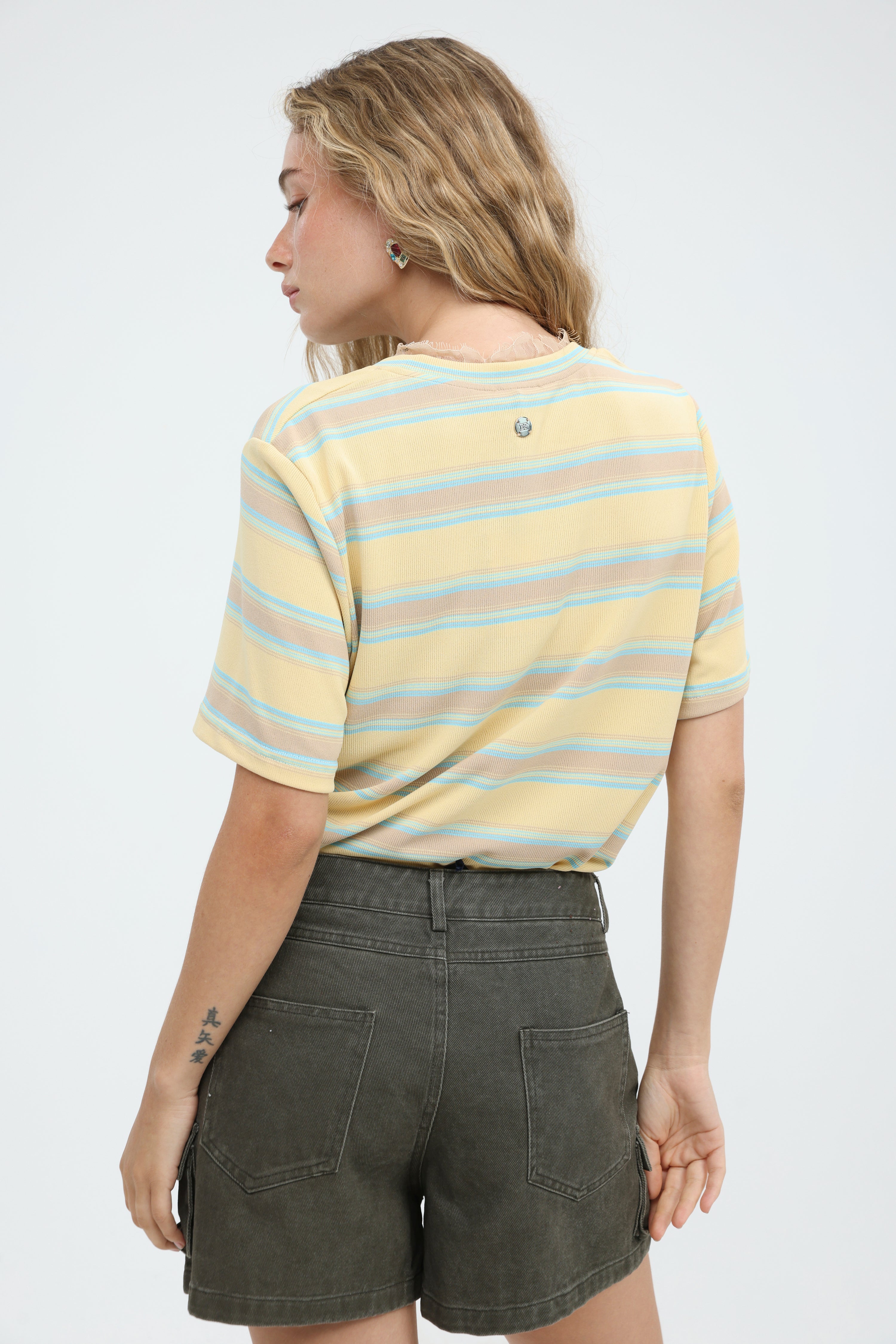 Mystery Yellow Striped T-Shirt – SEESTARZ