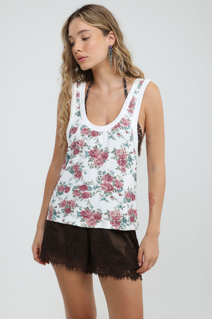 Tropic Roses Tank