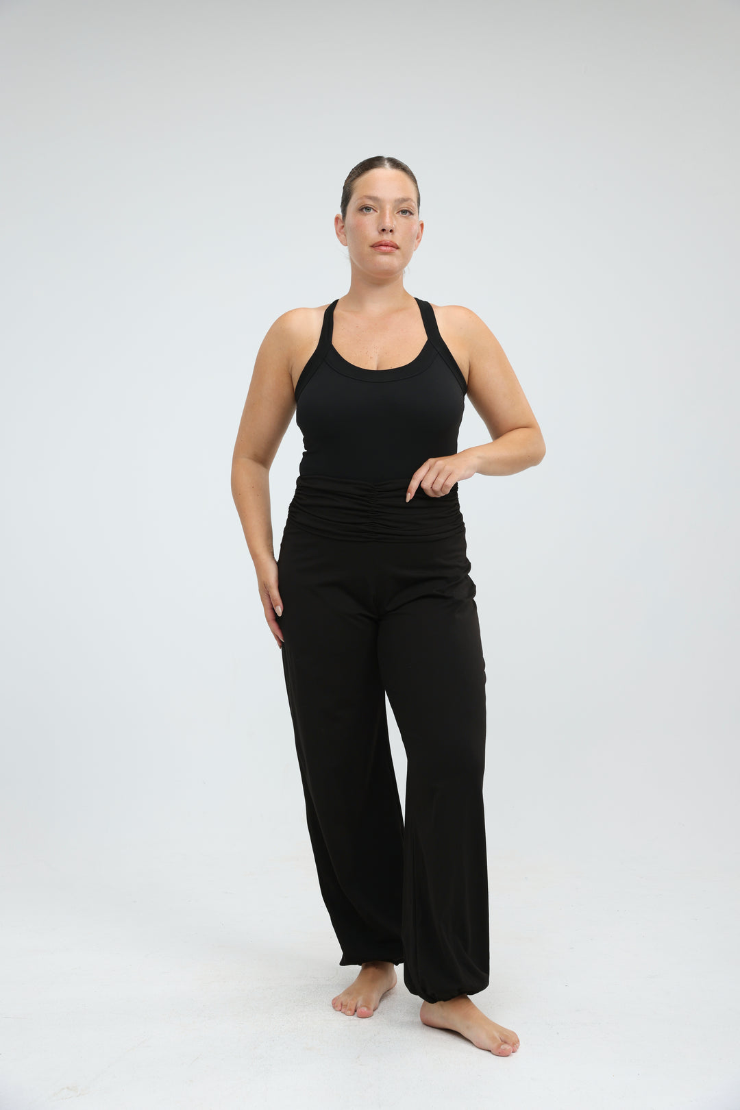 Double Black Bodysuit