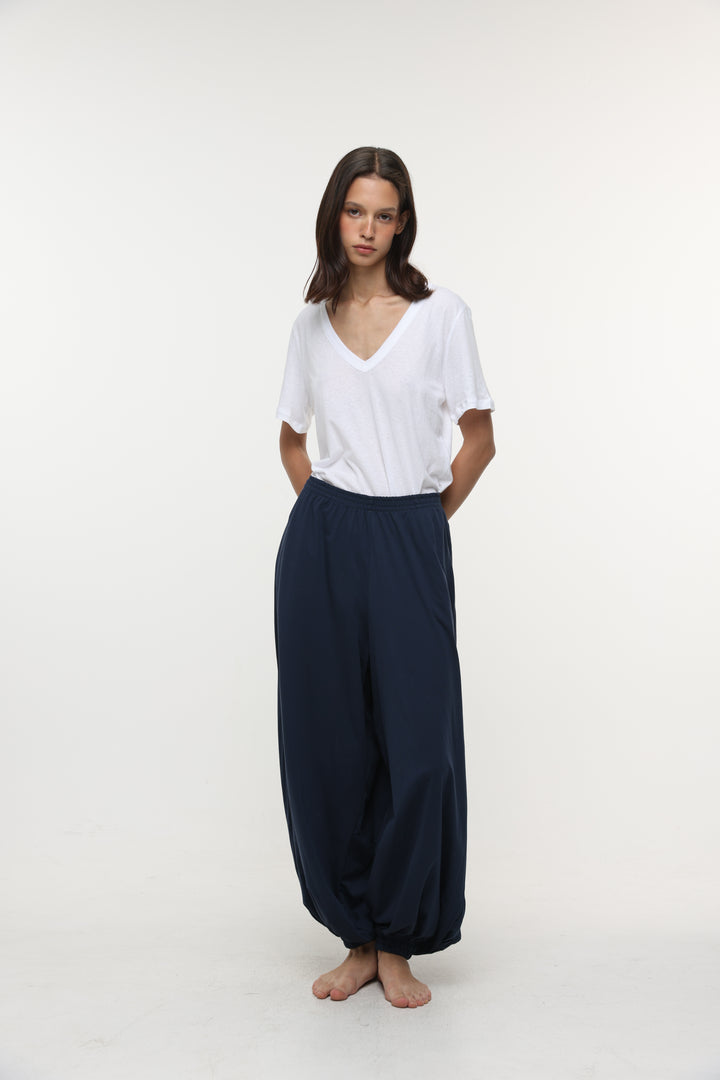 Clean50 Navy Balloon Joggers
