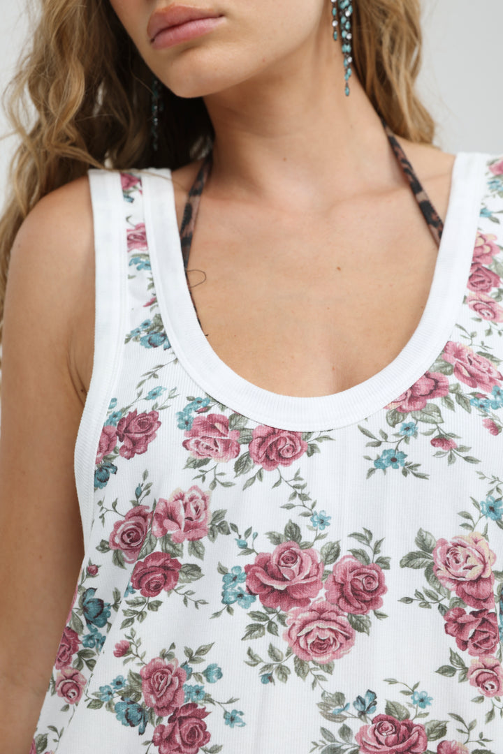 Tropic Roses Tank