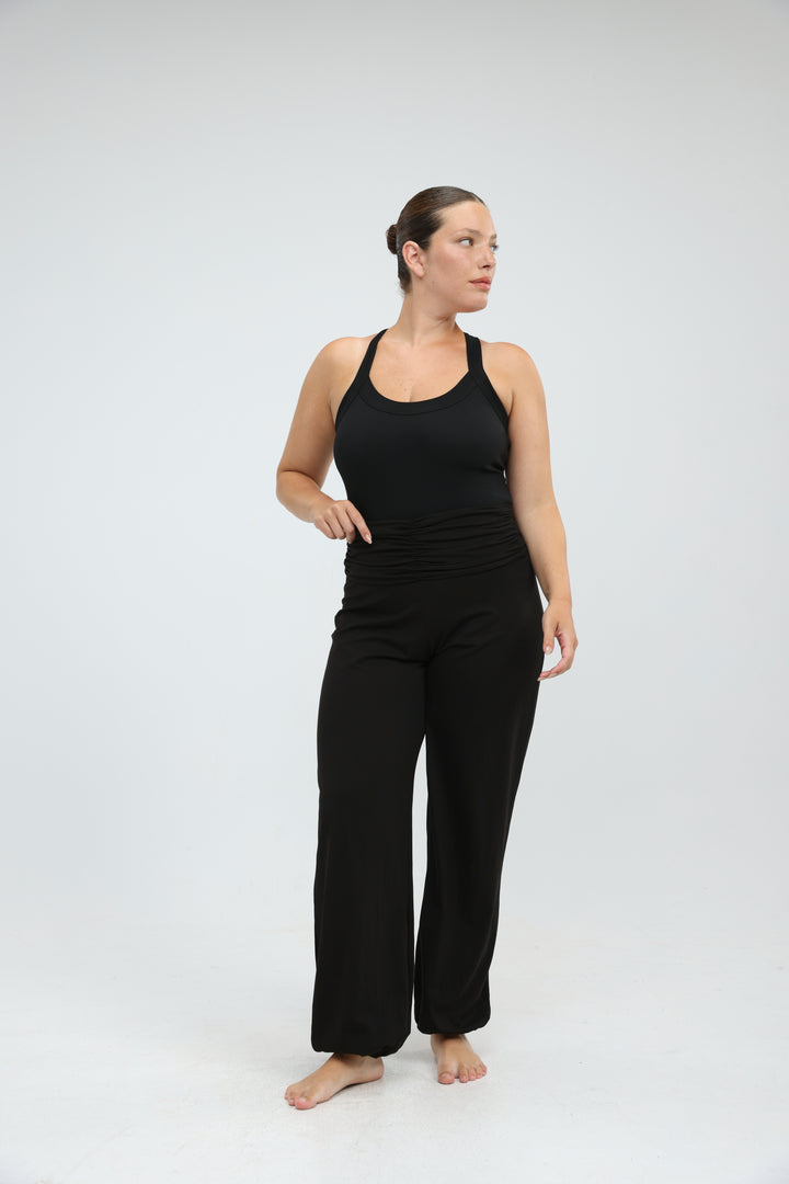 Double Black Bodysuit