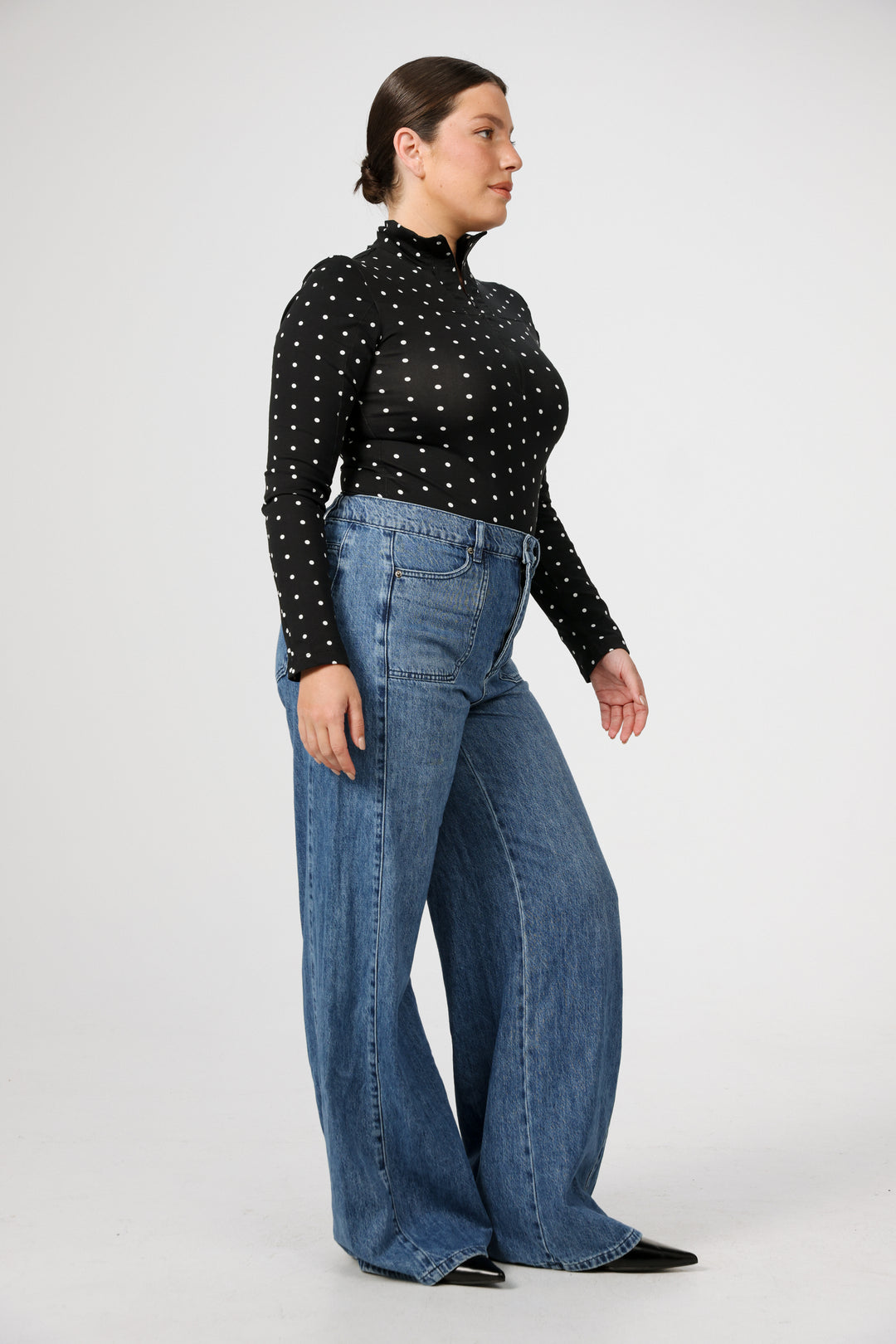 Lovely Black Dots Bodysuit