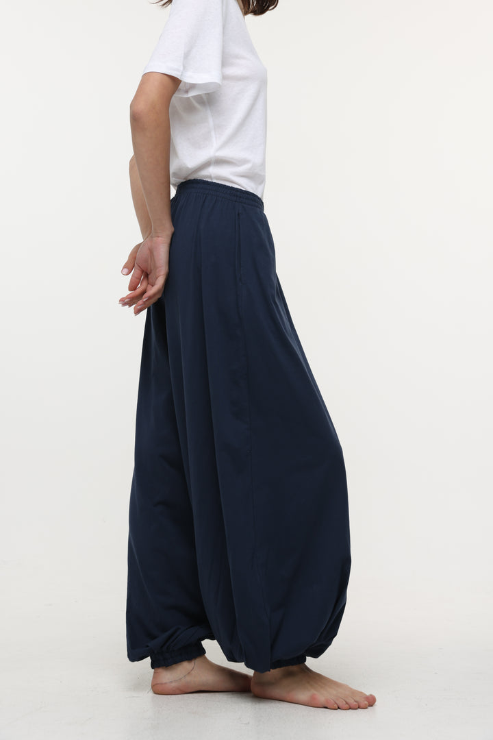Clean50 Navy Balloon Joggers