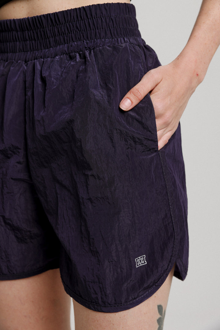 Buni's Blue Nylon Shorts