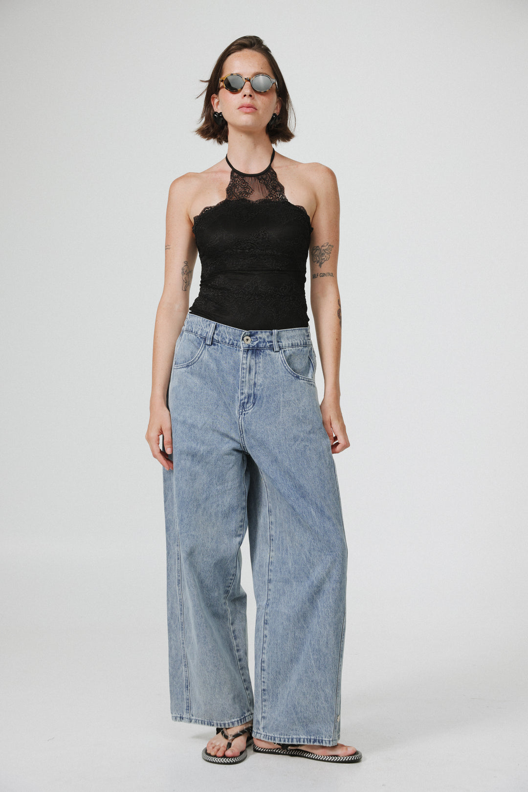 Ask Black Bodysuit