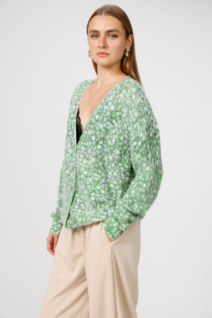 Diary Floral Cardigan