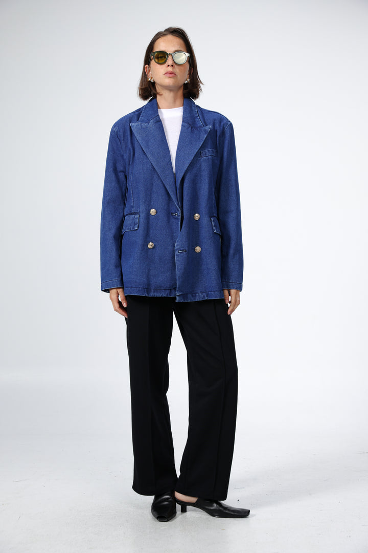 DNA Blue Denim Blazer