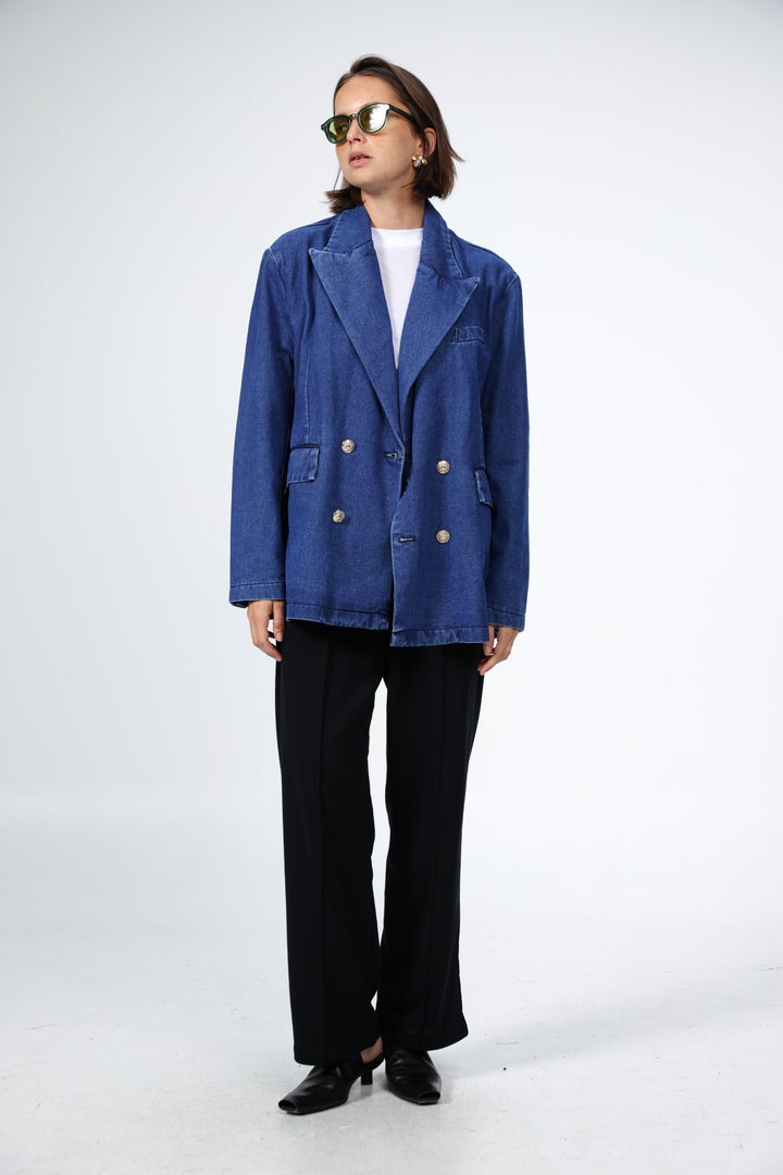 DNA Blue Denim Blazer