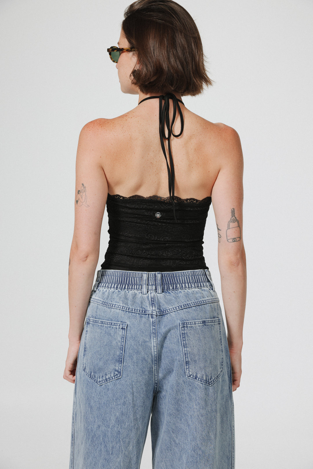 Ask Black Bodysuit