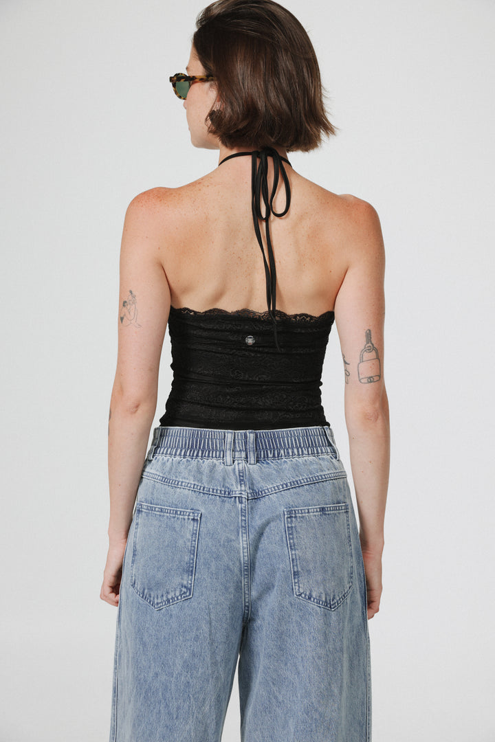Ask Black Bodysuit