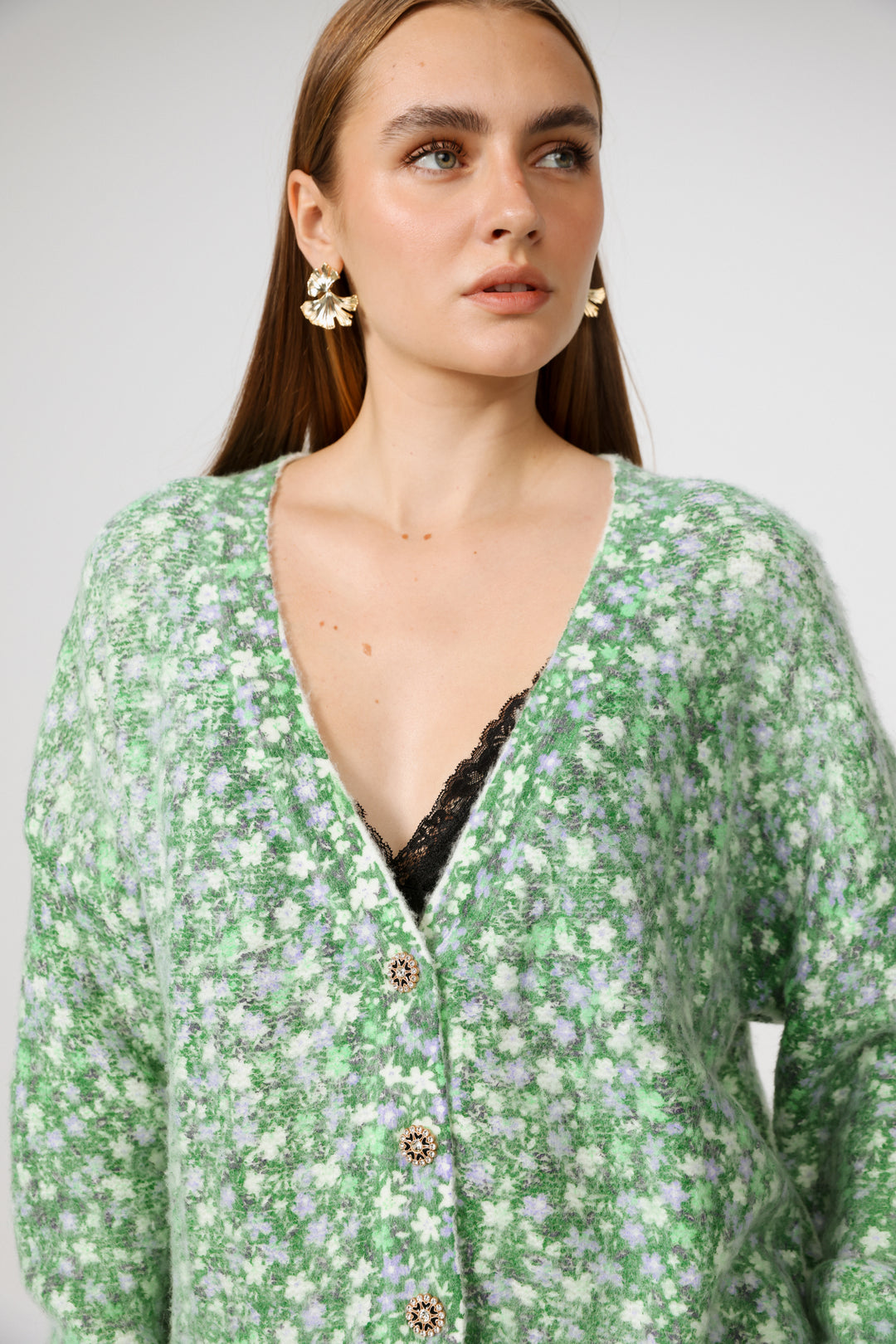 Diary Floral Cardigan