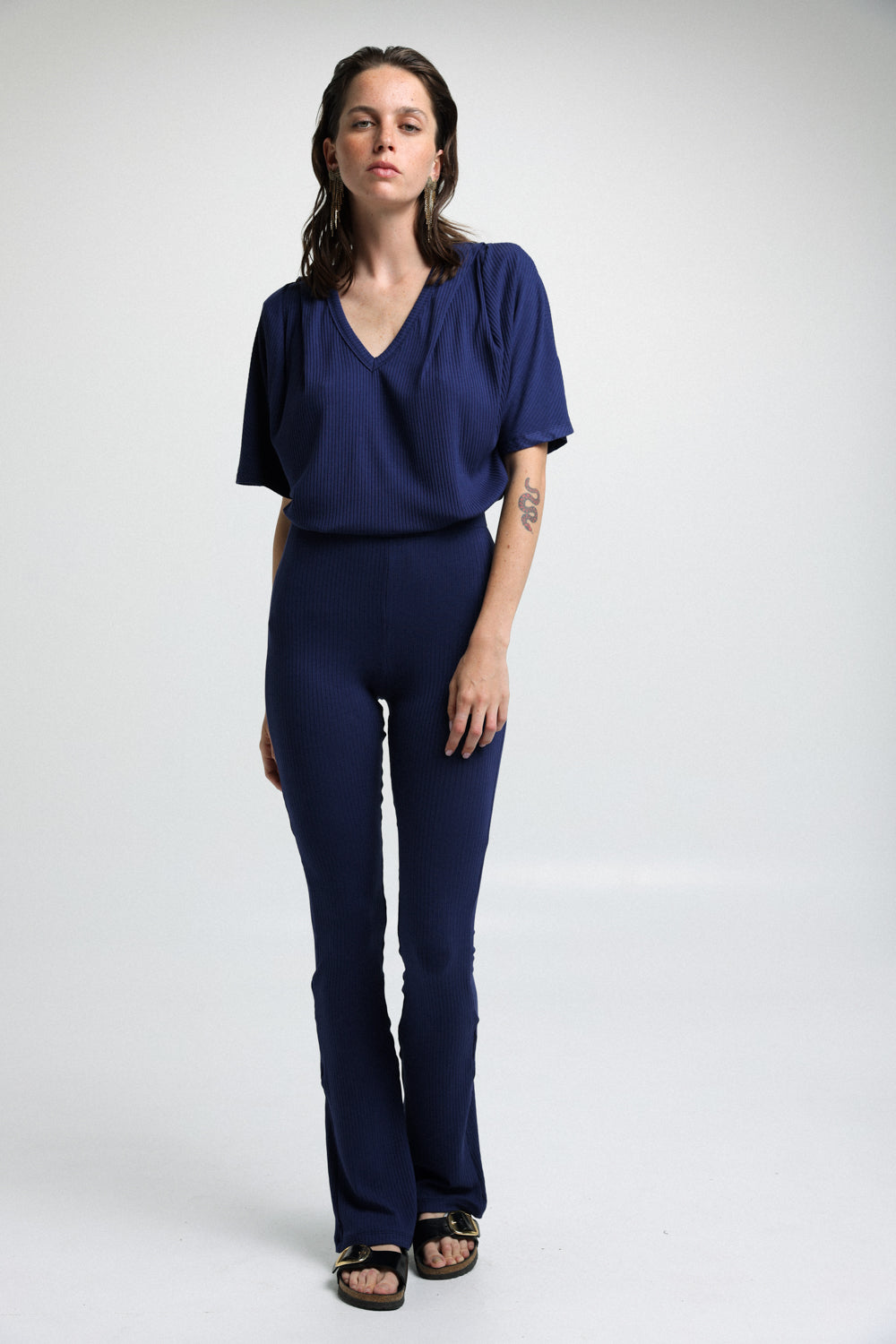 Moosh Navy Leggings