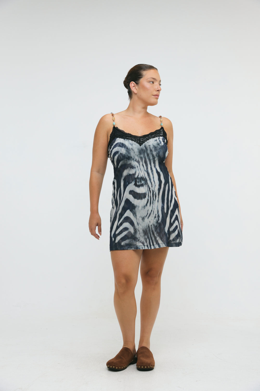 Milos Zebra Dress