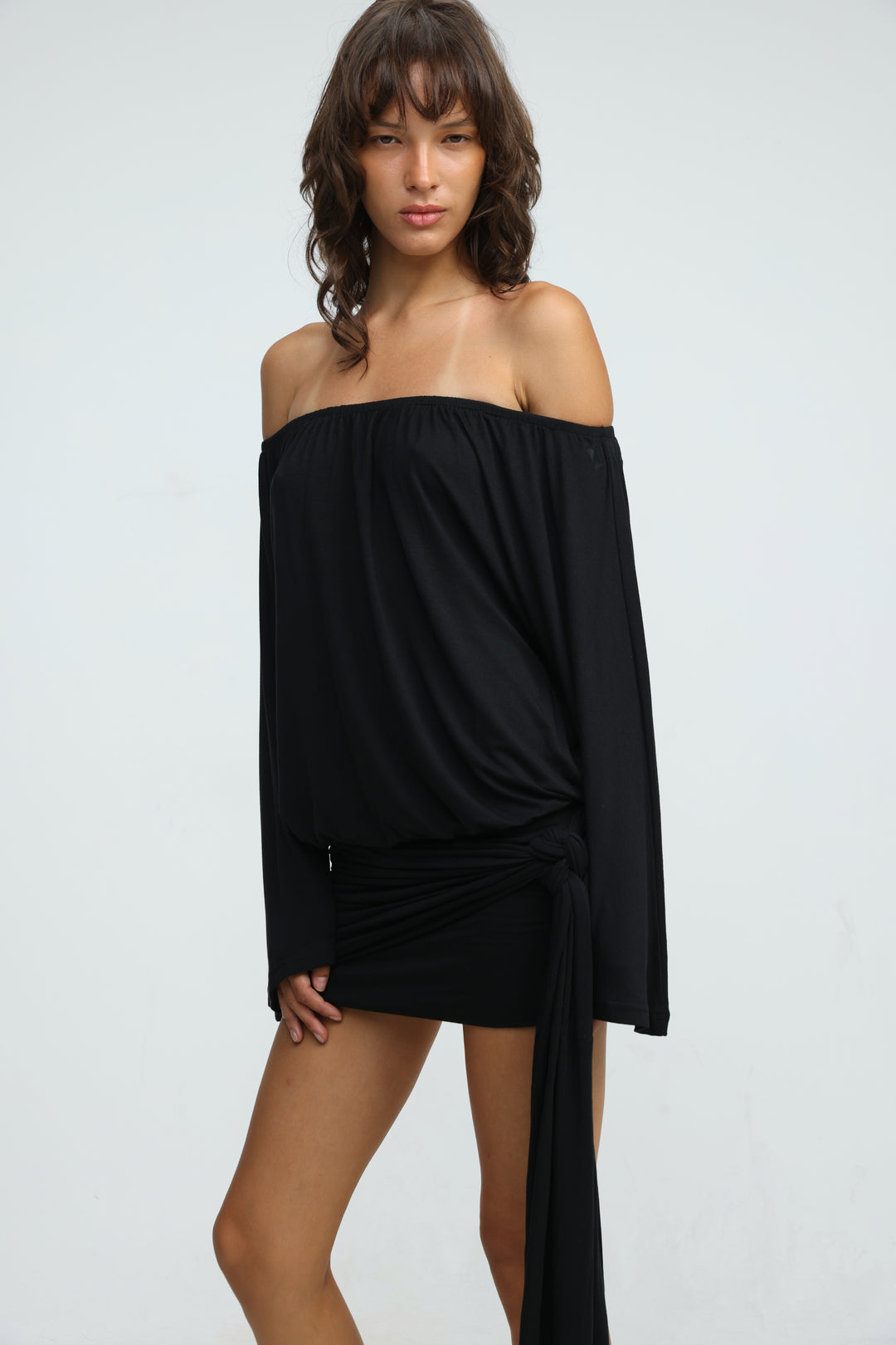 Minuit Black Mini Dress