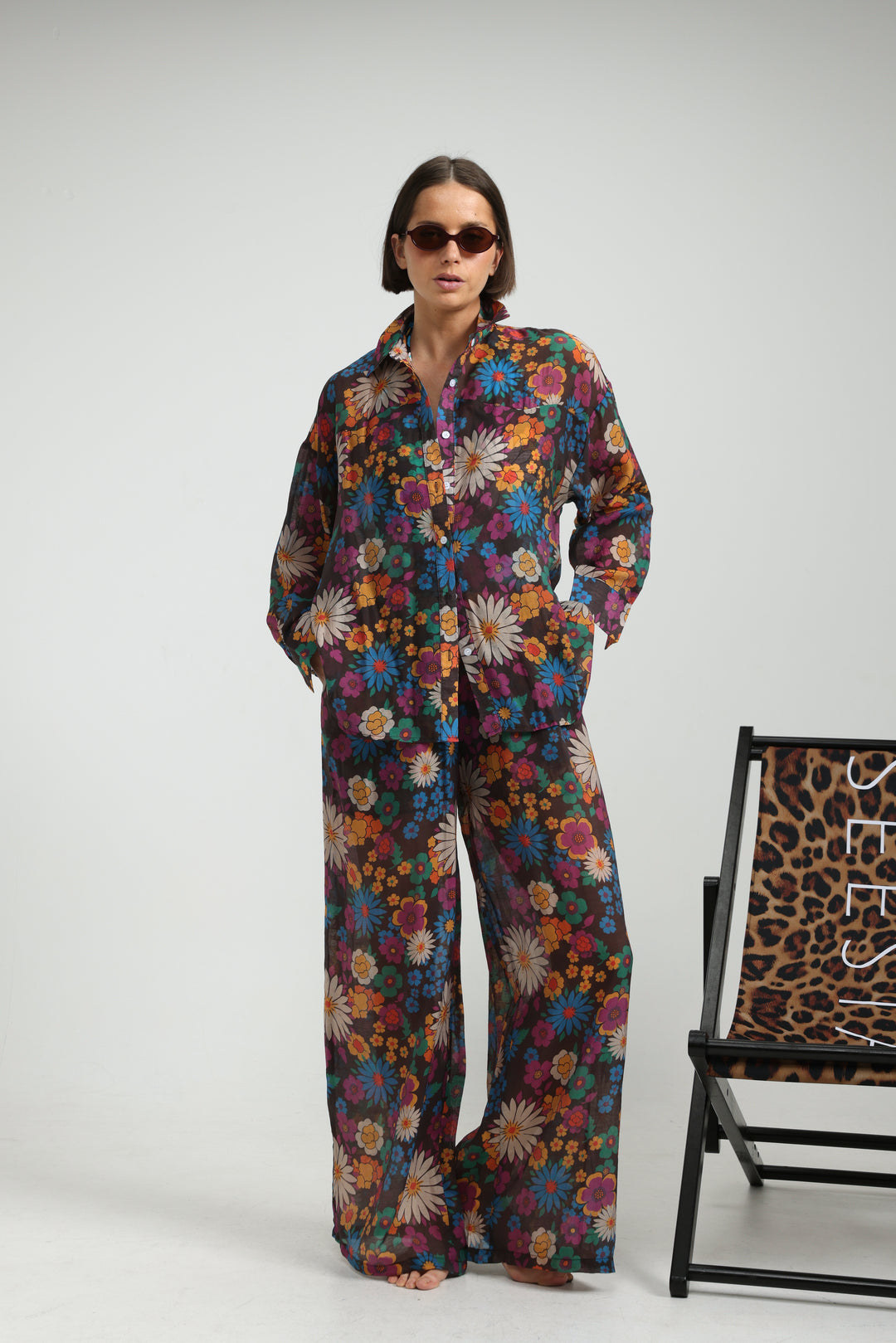 Fluid Floral Bottoms