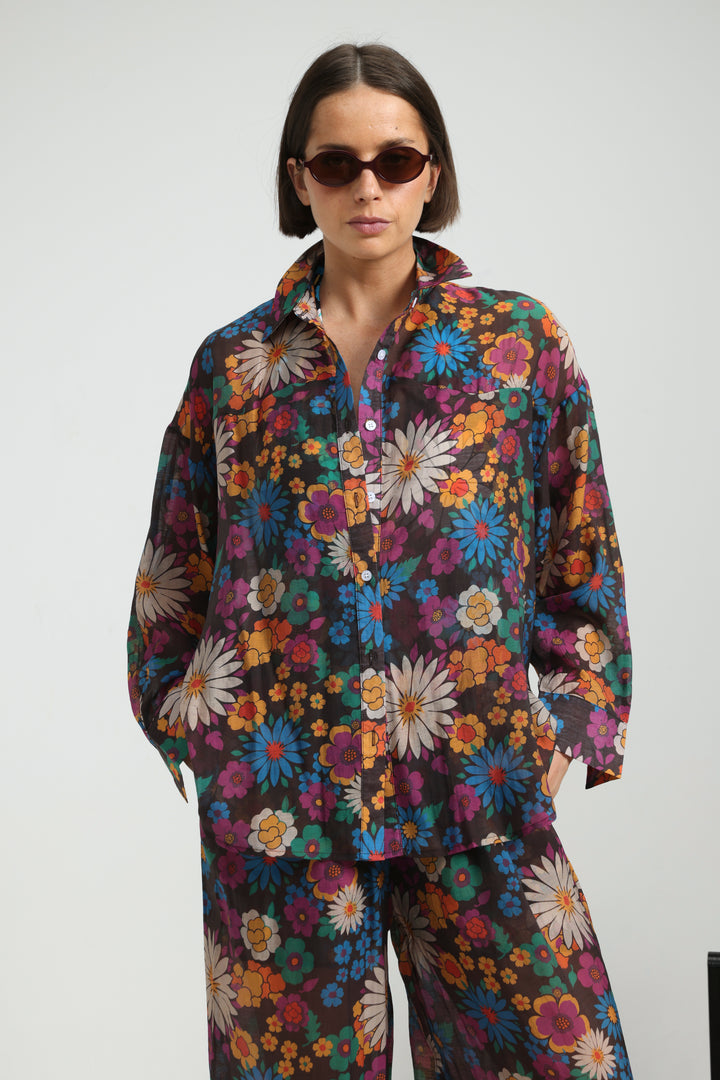 Fluid Floral Shirt