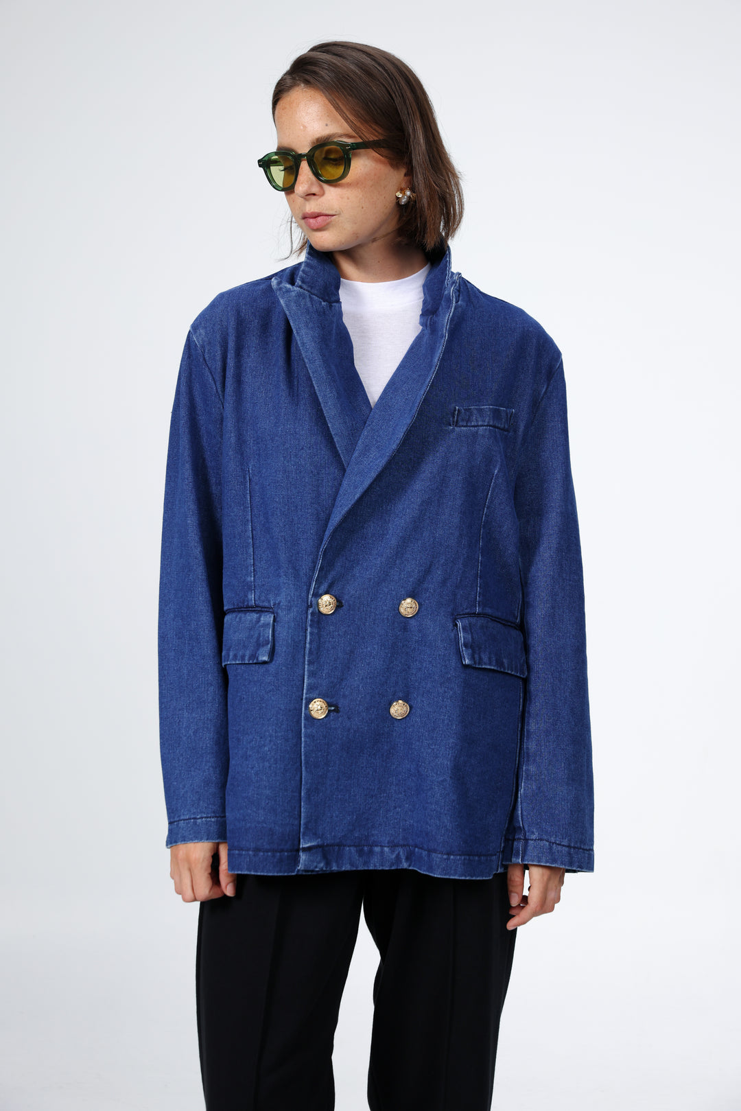 DNA Blue Denim Blazer