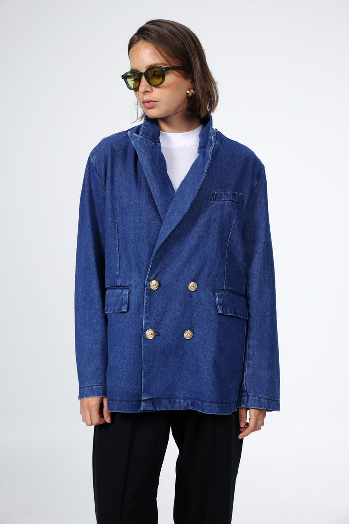 DNA Blue Denim Blazer