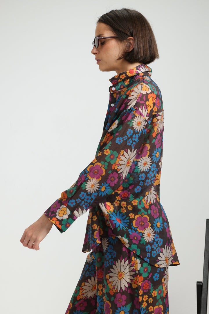 Fluid Floral Shirt