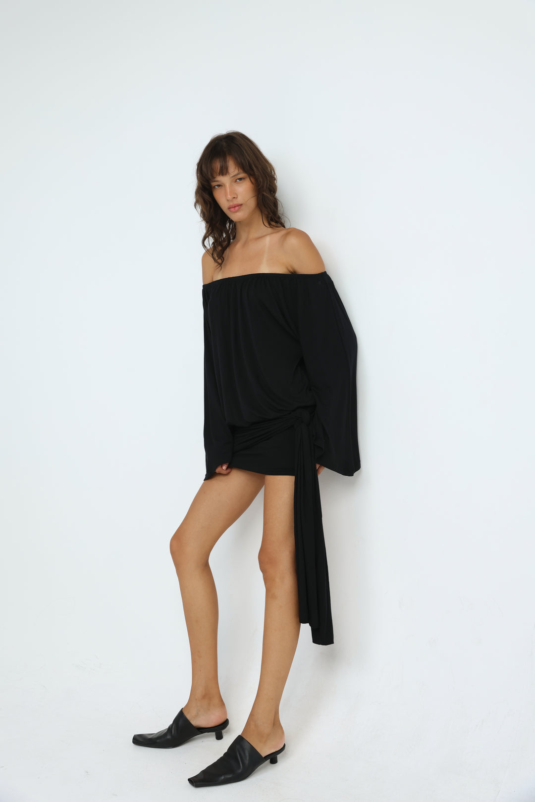 Minuit Black Mini Dress