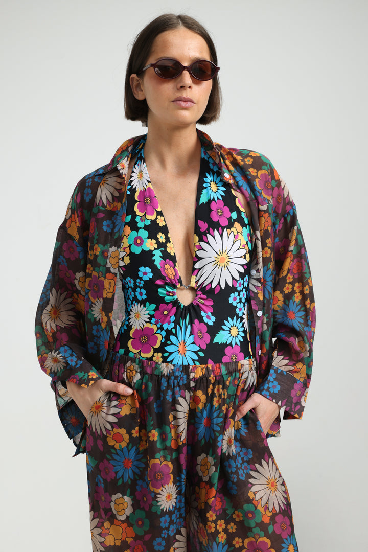Fluid Floral Shirt